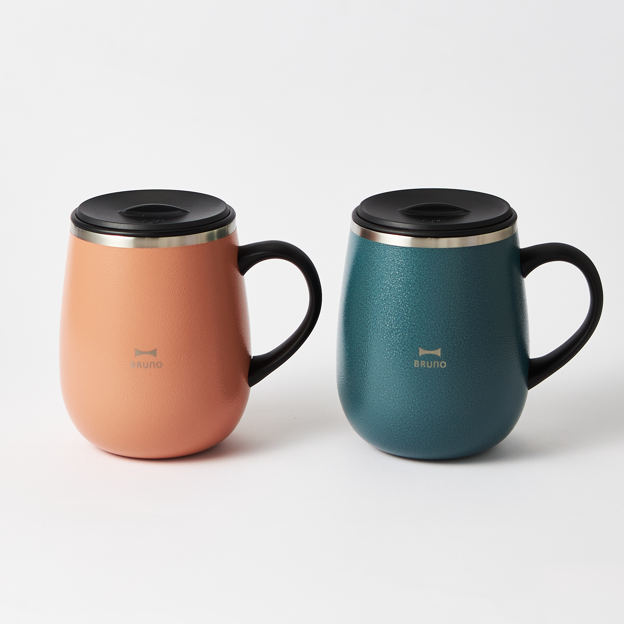 ＜ペア＞色が選べる蓋つきステンレスマグtall
