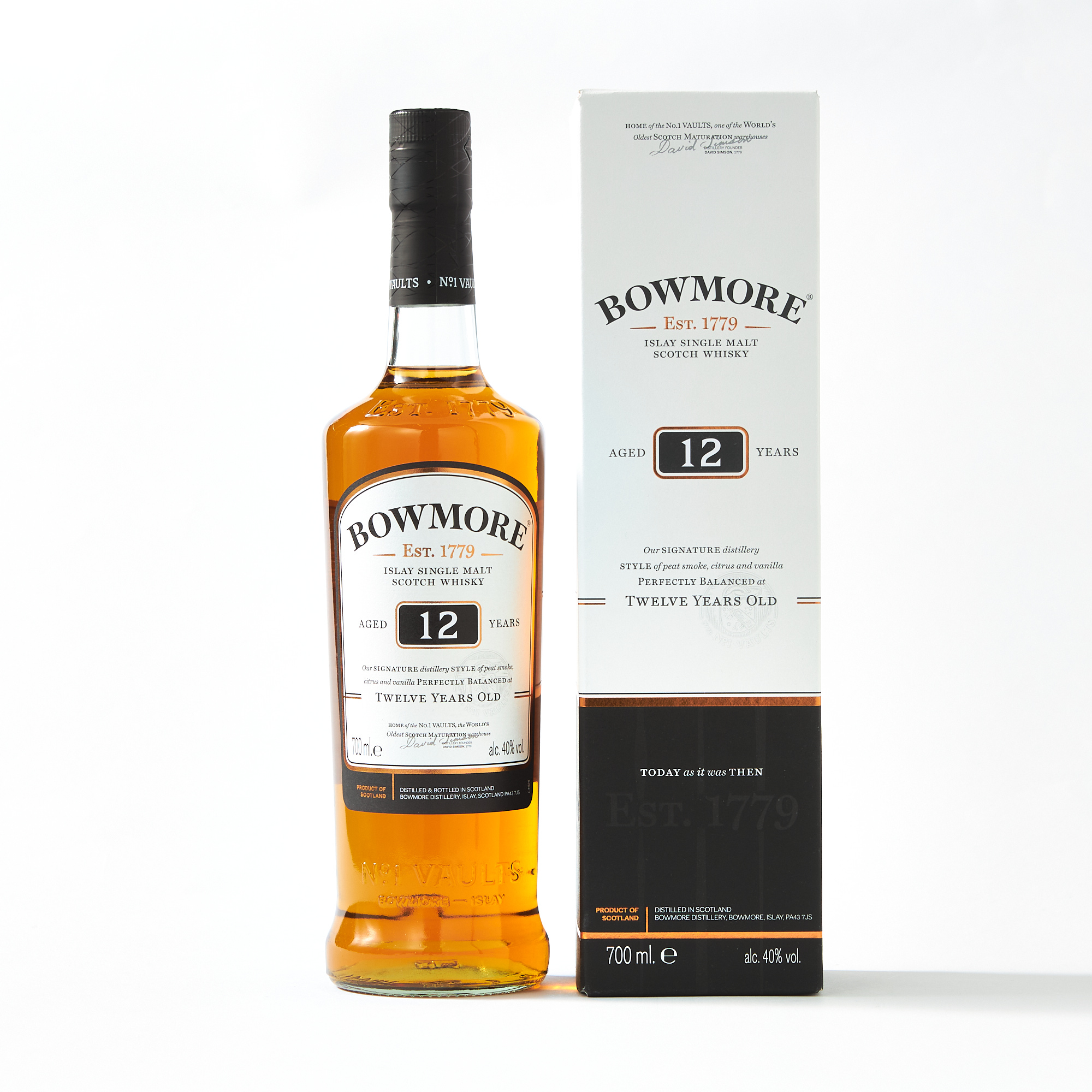 【BOX付き】シングルモルト ウイスキー ボウモア 12年