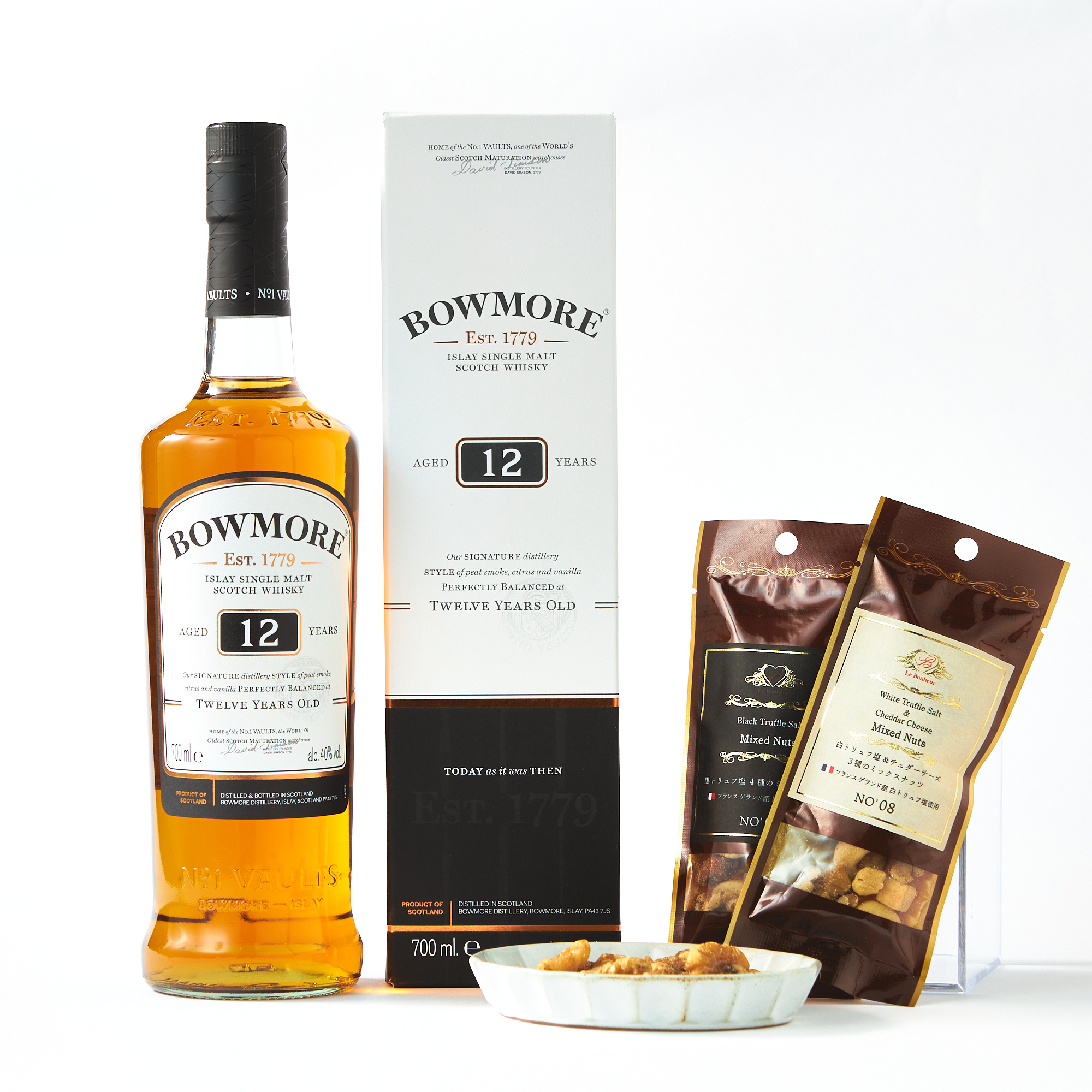【BOX付き】シングルモルト ウイスキー ボウモア 12年