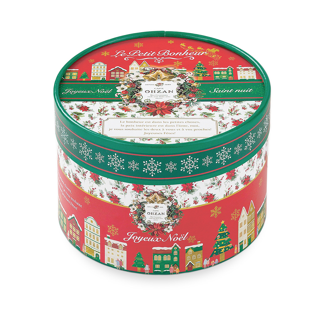 【クリスマス・数量限定】キューブラスク12個入り　ノエル・ブラン