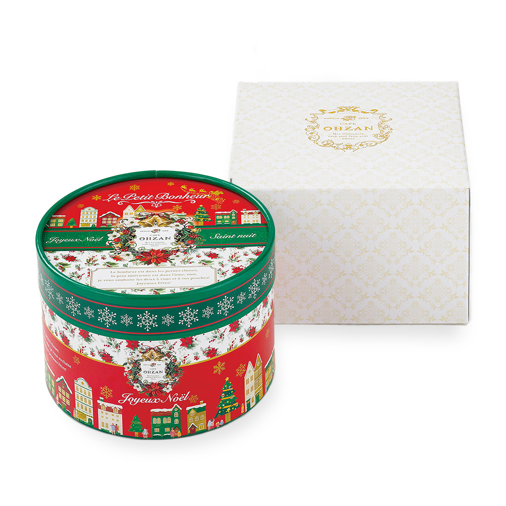 【クリスマス・数量限定】キューブラスク12個入り　ノエル・ブラン