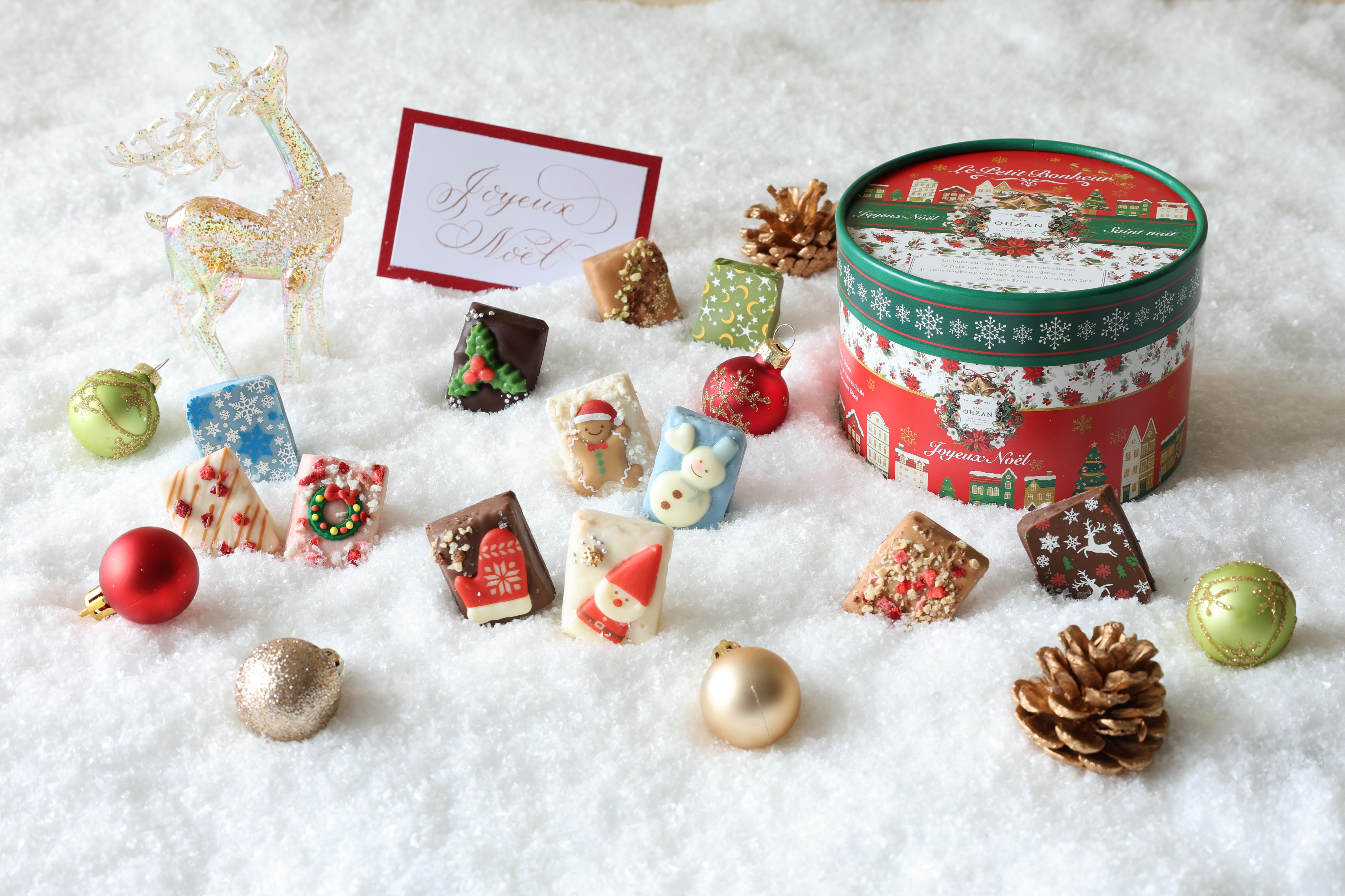 【クリスマス・数量限定】キューブラスク12個入り　ノエル・ブラン