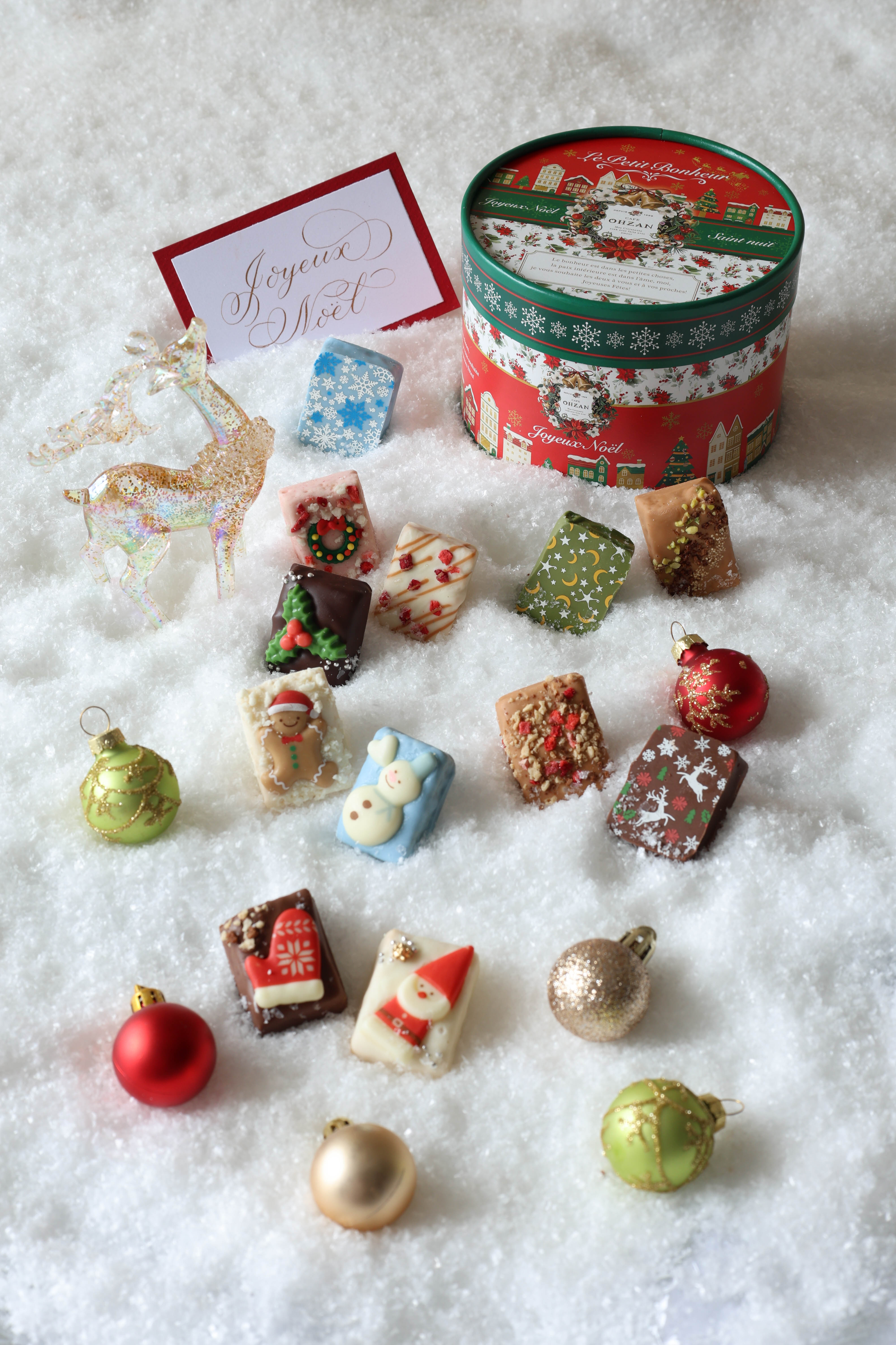 【クリスマス・数量限定】キューブラスク12個入り　ノエル・ブラン