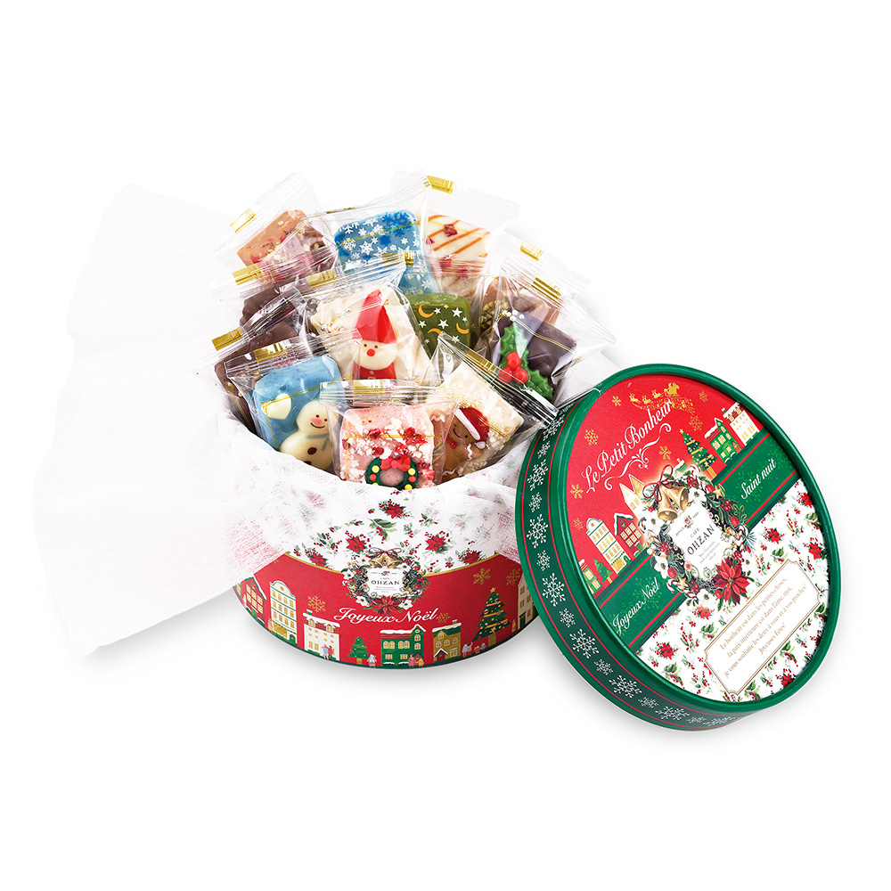 【クリスマス・数量限定】キューブラスク12個入り　ノエル・ブラン