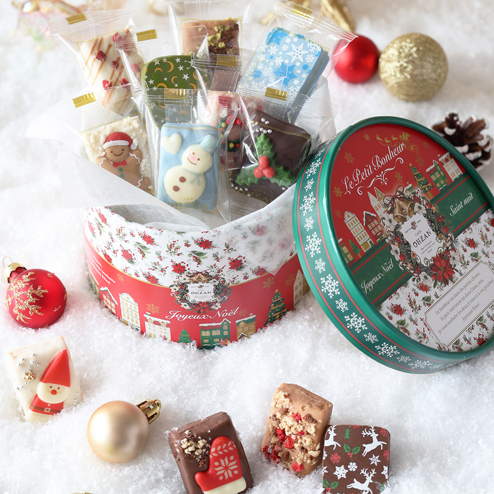 【クリスマス・数量限定】キューブラスク12個入り　ノエル・ブラン