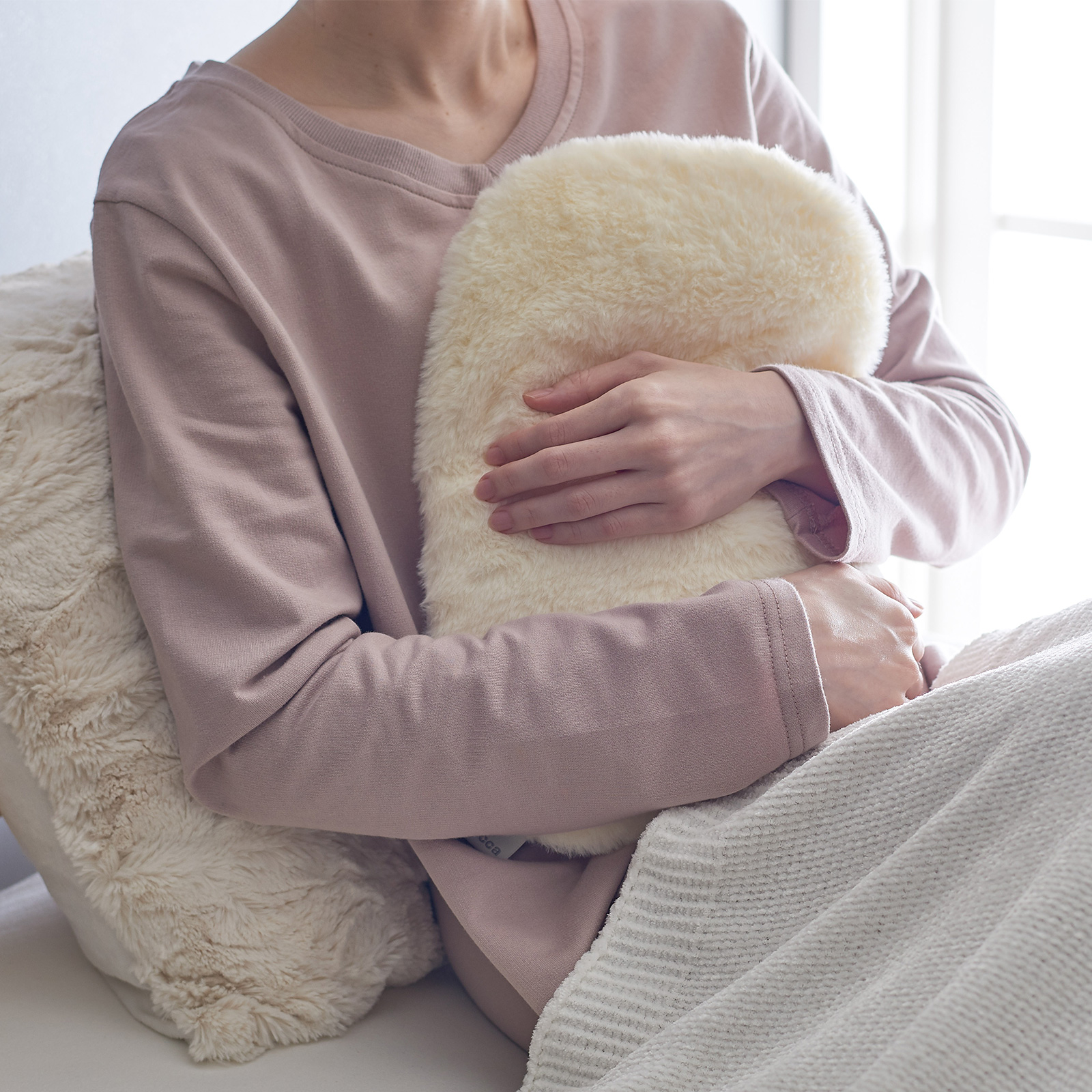 レンジですぐにホッカホカ ジェル湯たんぽ hocca Lサイズ　