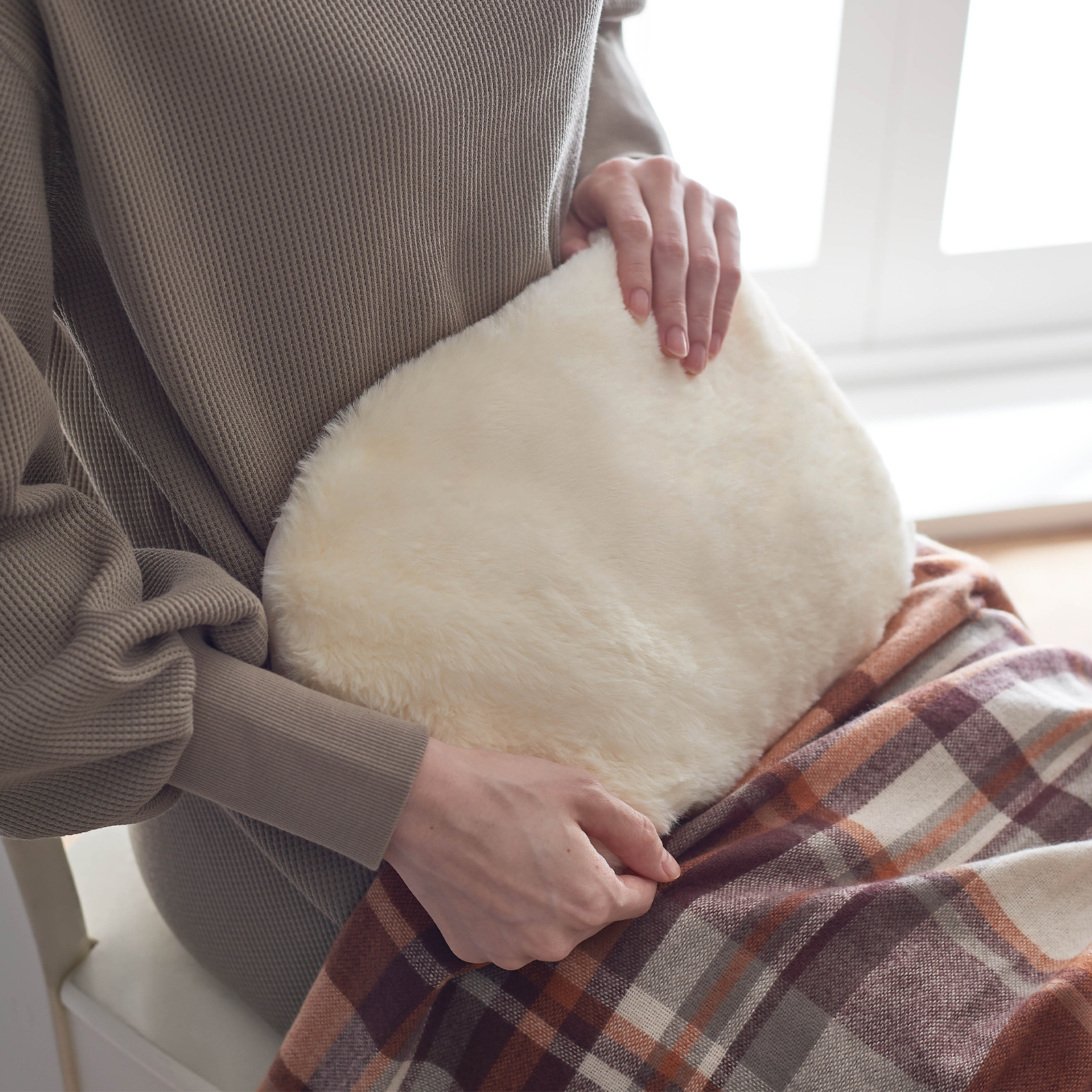 レンジですぐにホッカホカ ジェル湯たんぽ hocca Lサイズ　