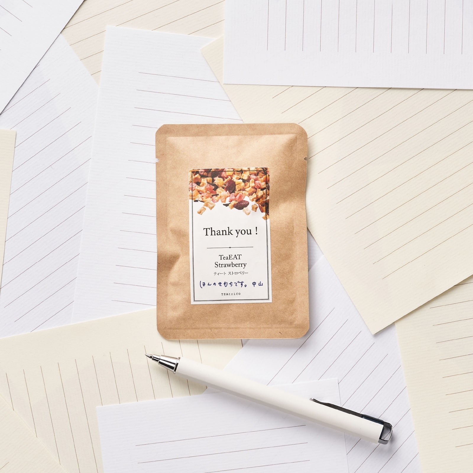 ティート　Thankyouデザイン