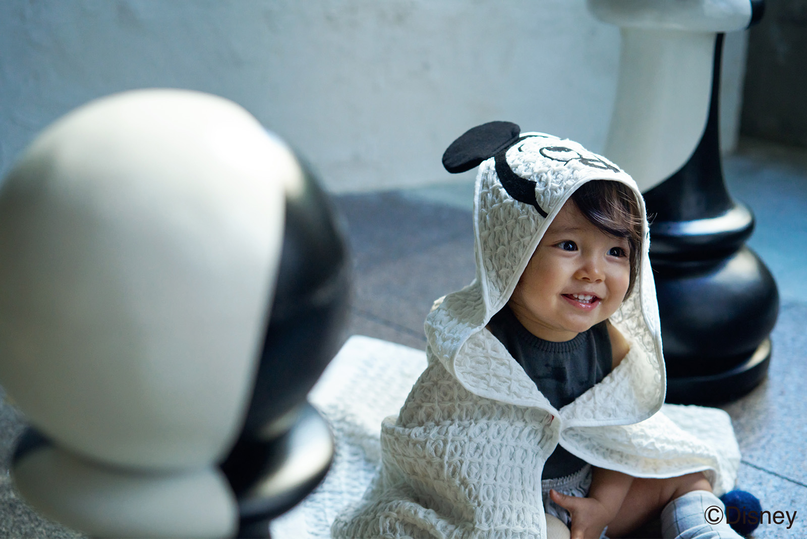 hooded towel / Mickey