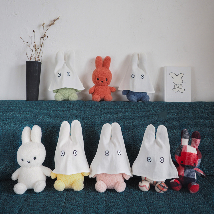 おばけミッフィー Recycle Teddy 23cm