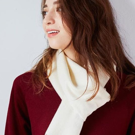 【傘寿・米寿・名入れギフト】カシミヤ100%マフラー