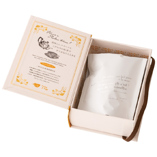 【BOX付き】お花のチョコレート・紅茶のセット