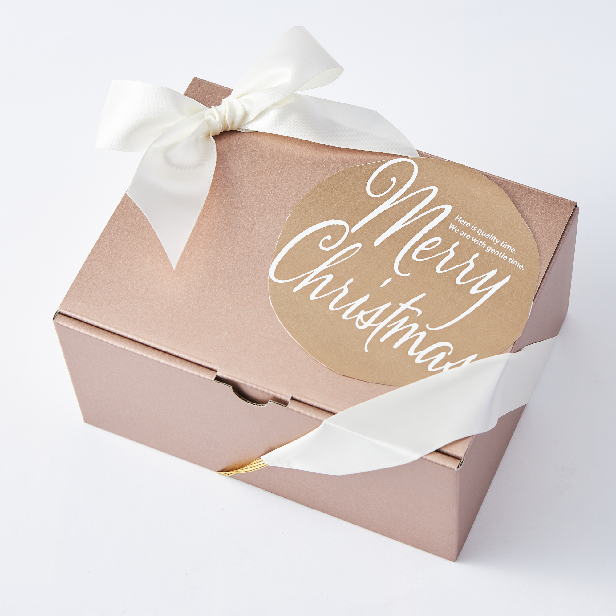 【選べるクリスマスBOX付き】お花のチョコレートとハンドクリームのセット