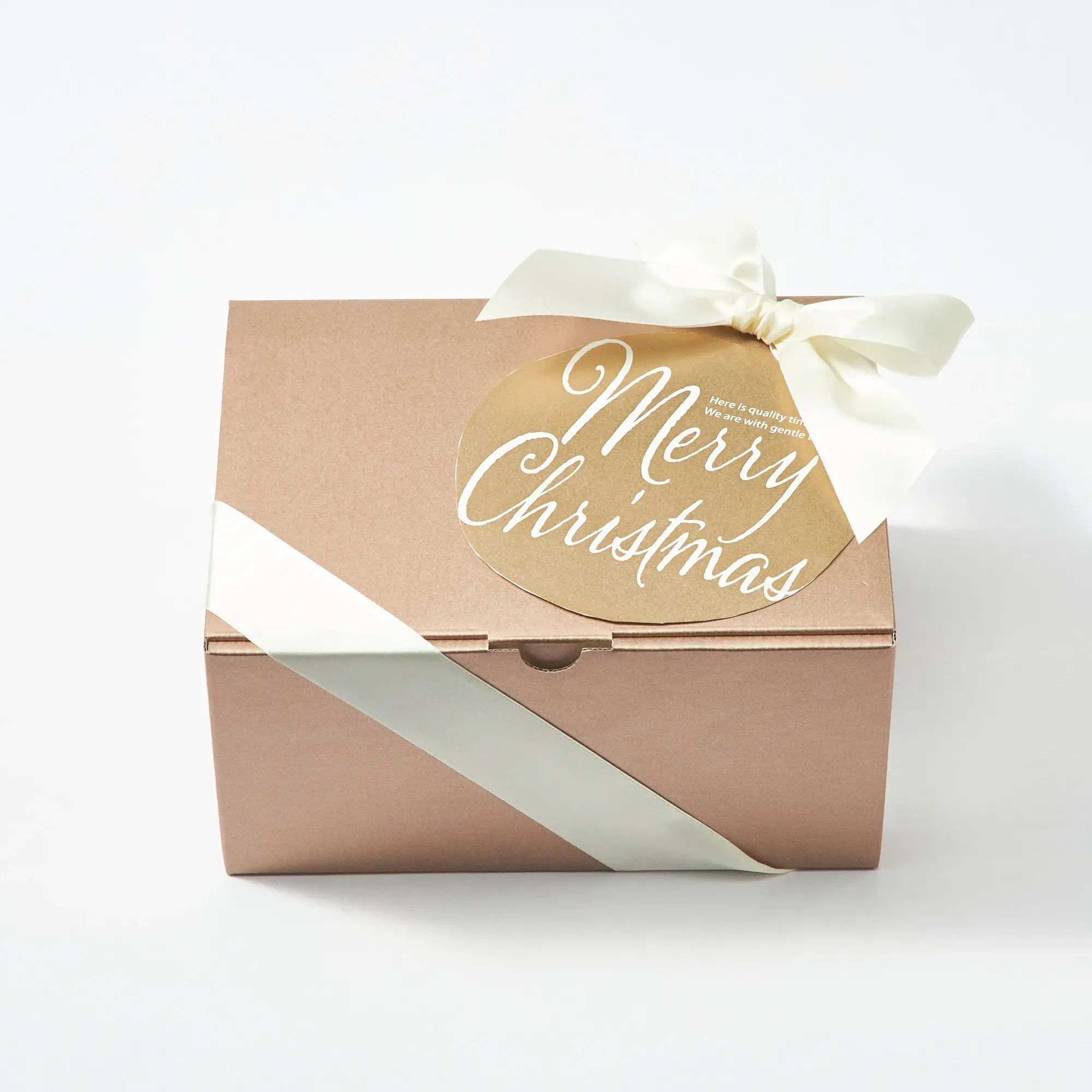 【選べるクリスマスBOX付き】お花のチョコレートとハンドクリームのセット