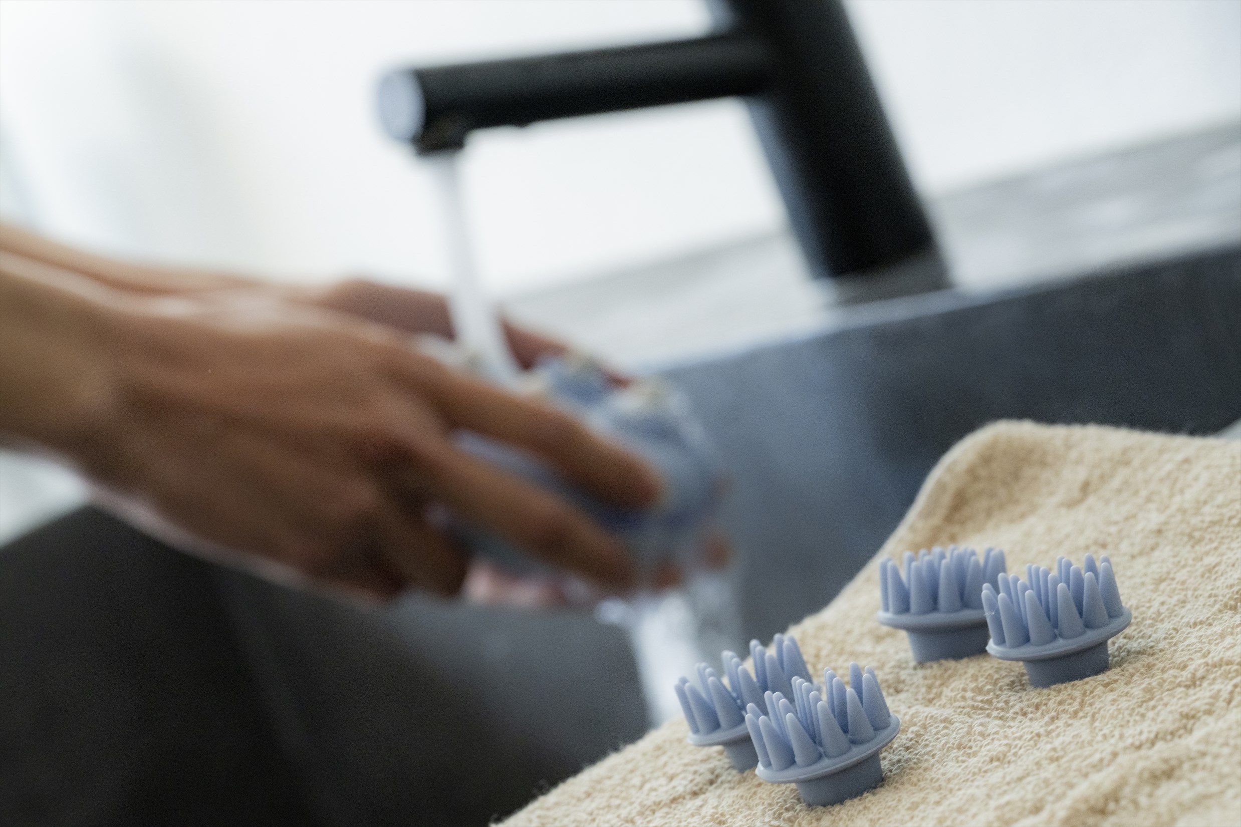 リセット＆エナジー ヘッドブラシ ブルー