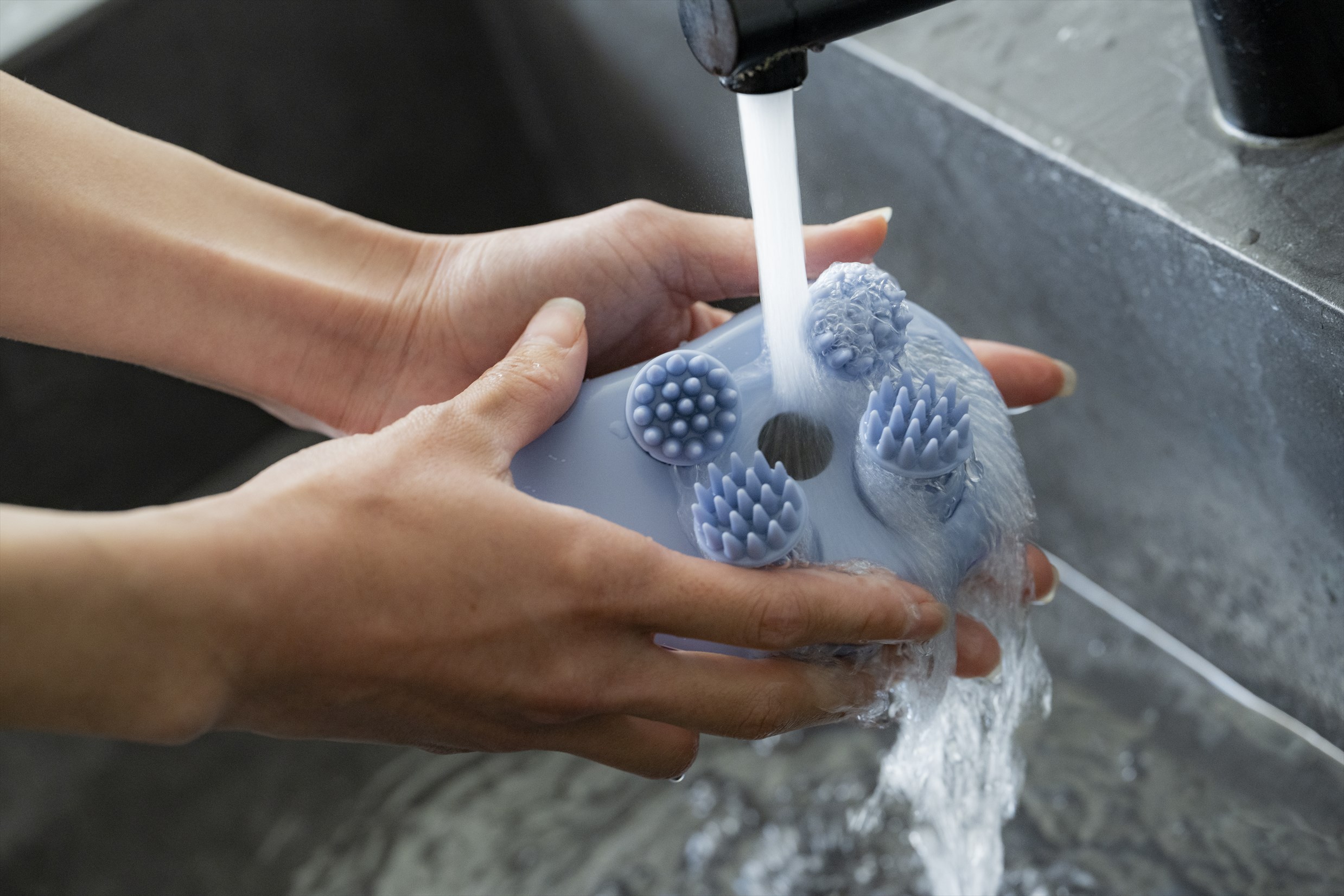 リセット＆エナジー ヘッドブラシ ブルー