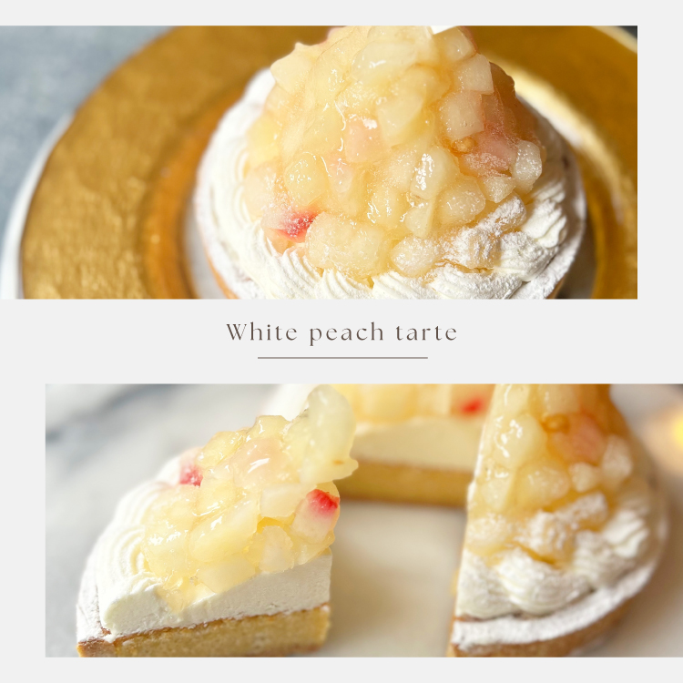 贅沢どっさり桃のチーズタルト18cm(8〜10名様用) 誕生日 ギフト 結婚祝 出産祝 無添加 お菓子【お年賀 2026 早割 お取り寄せ 誕生日ケーキ メディア掲載店】