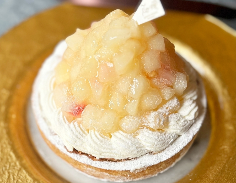 誕生日ケーキ 即日出荷 着日指定 贅沢どっさり桃のチーズタルト18cm(8〜10名様用)