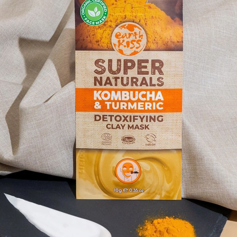 Earth Kiss ヴィーガンオーガニックフェイスマスク　5枚セット