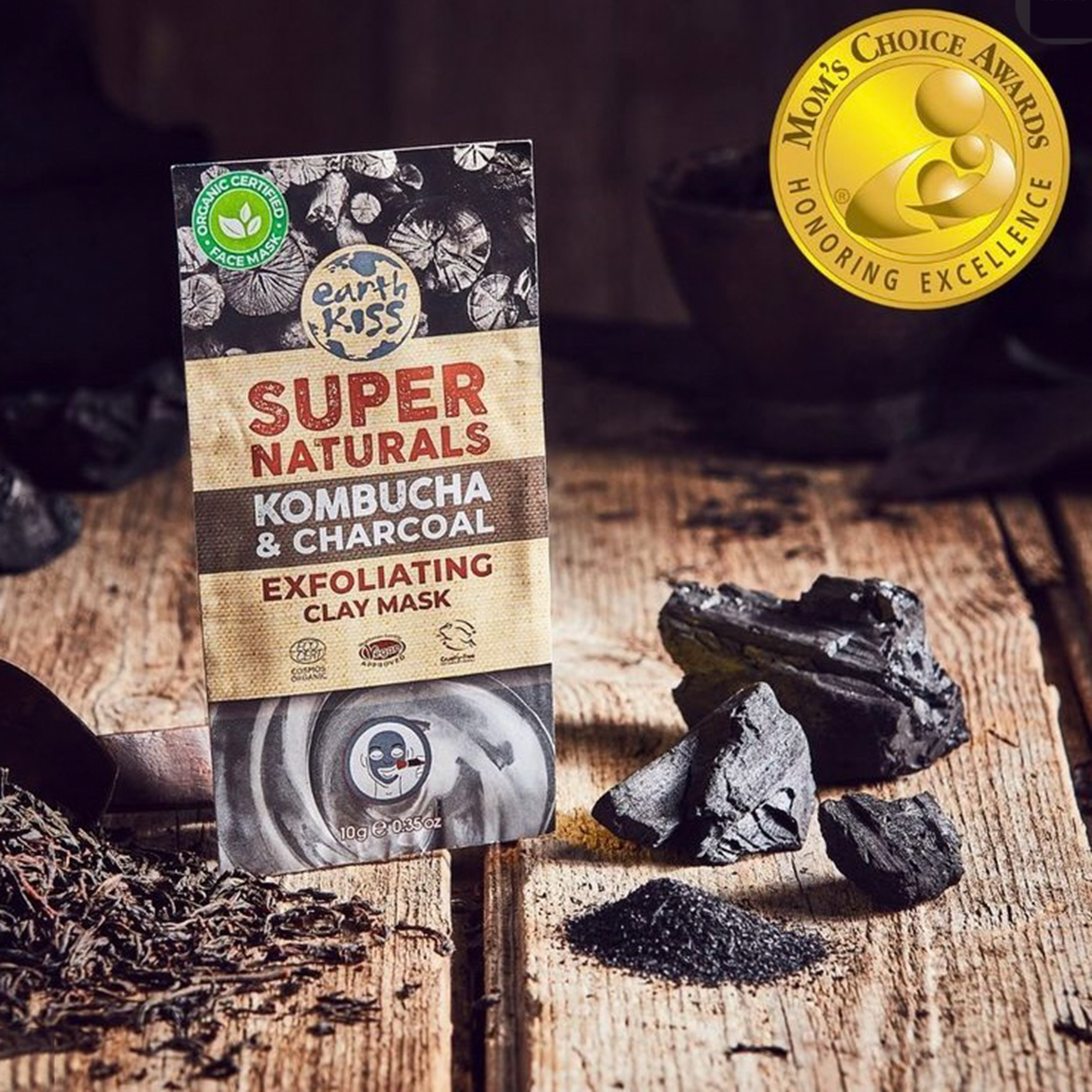 Earth Kiss ヴィーガンオーガニックフェイスマスク　5枚セット