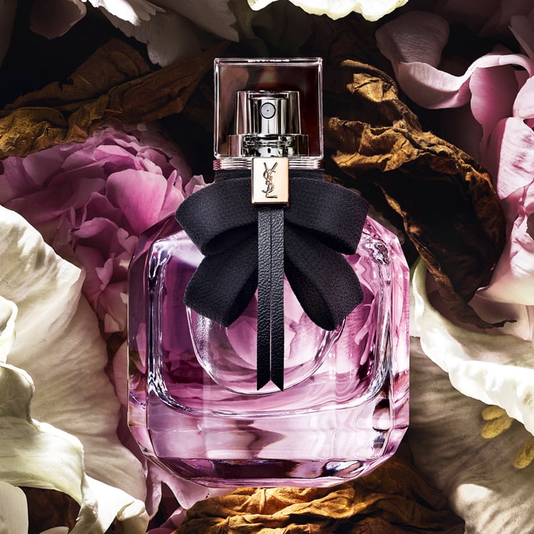 【BOX付】名入れできるテディベア＆イヴ・サンローラン香水ギフト