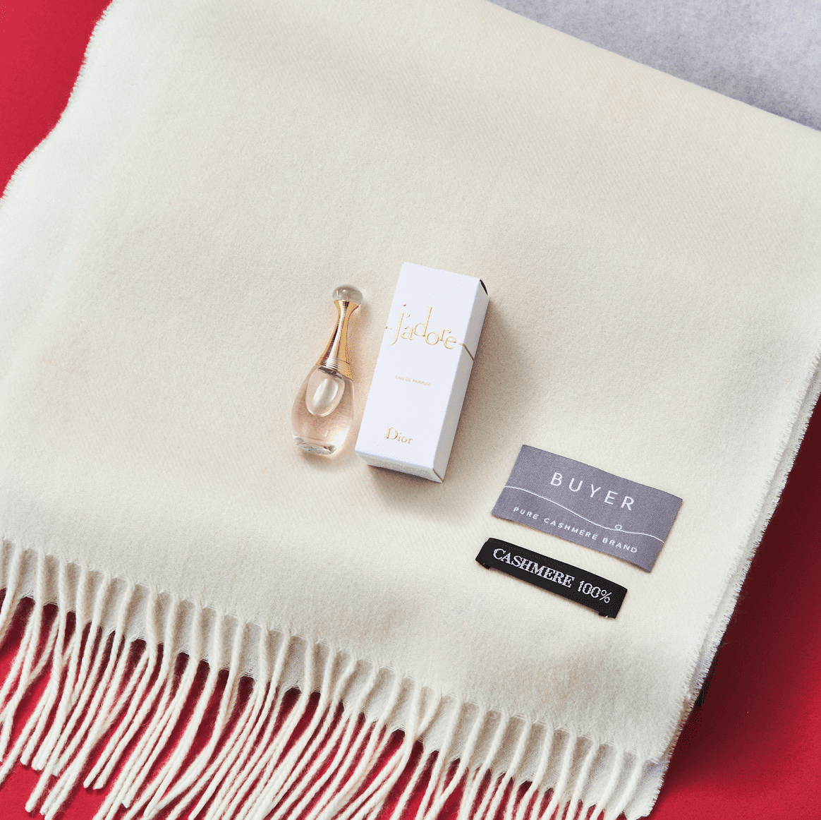 名入れ】冬の定番 マフラー&DIOR香水セット | BUYER（バイヤー  