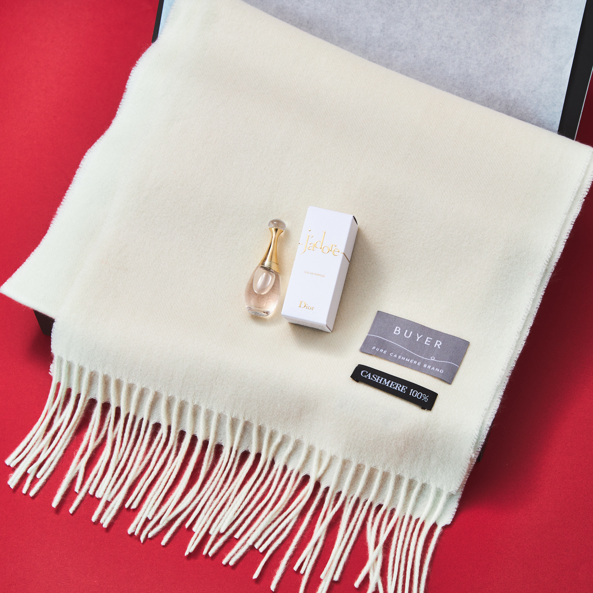 名入れ】冬の定番 マフラー&DIOR香水セット | BUYER（バイヤー  