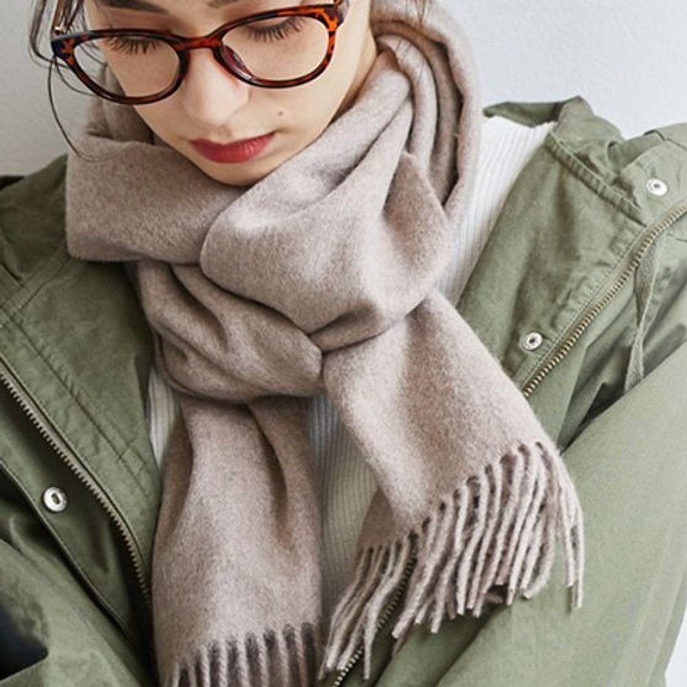 【名入れ】冬の贅沢ギフト　YSL香水＆カシミヤマフラーギフトセット