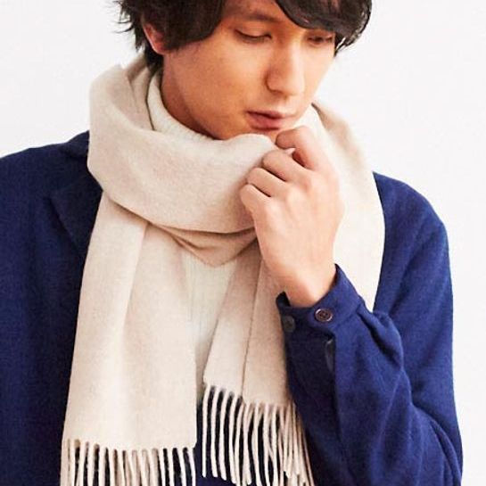 【名入れ】冬の贅沢ギフト　YSL香水＆カシミヤマフラーギフトセット