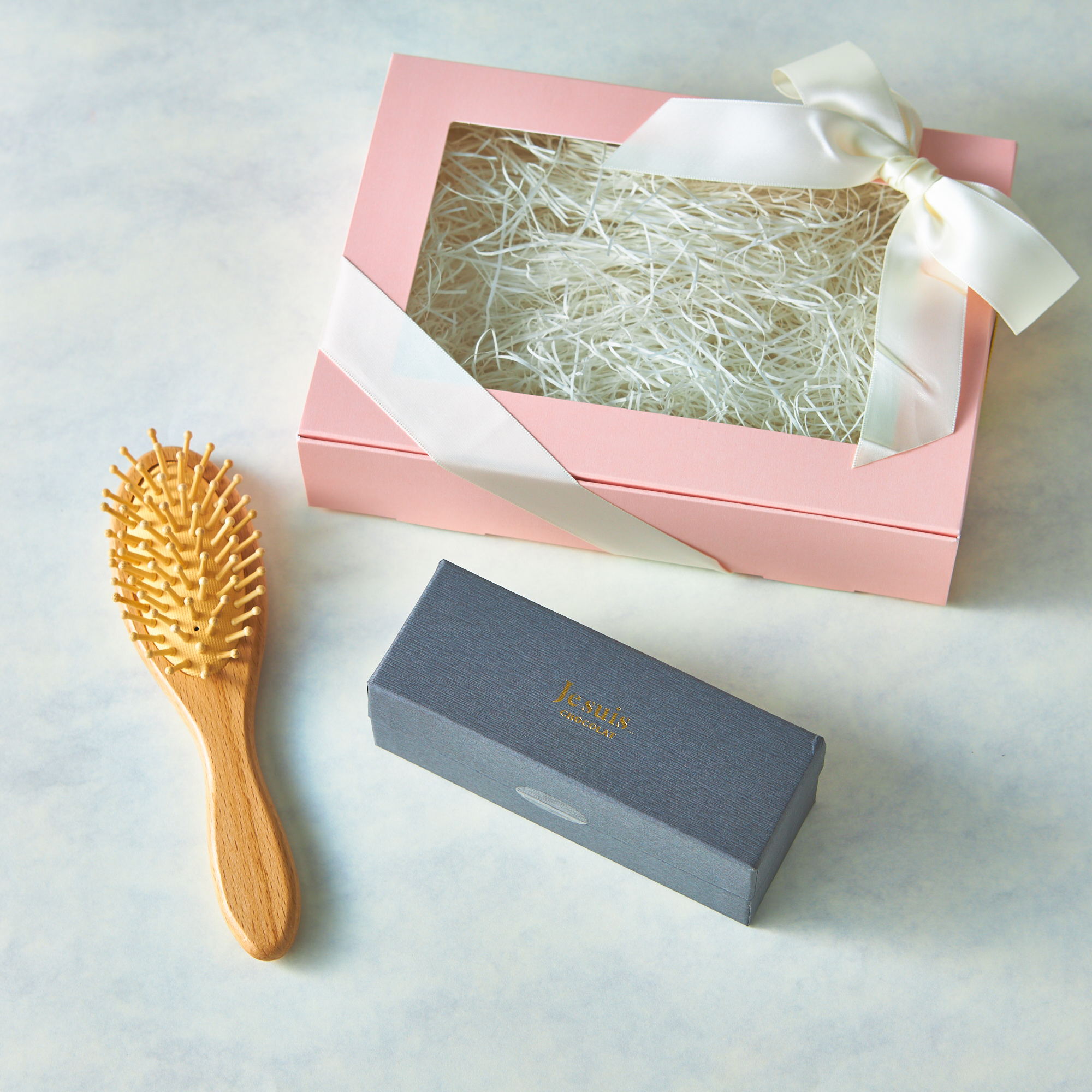 【名入れ・リボンBOX付】チョコみたいなソープ＆ブラシセット