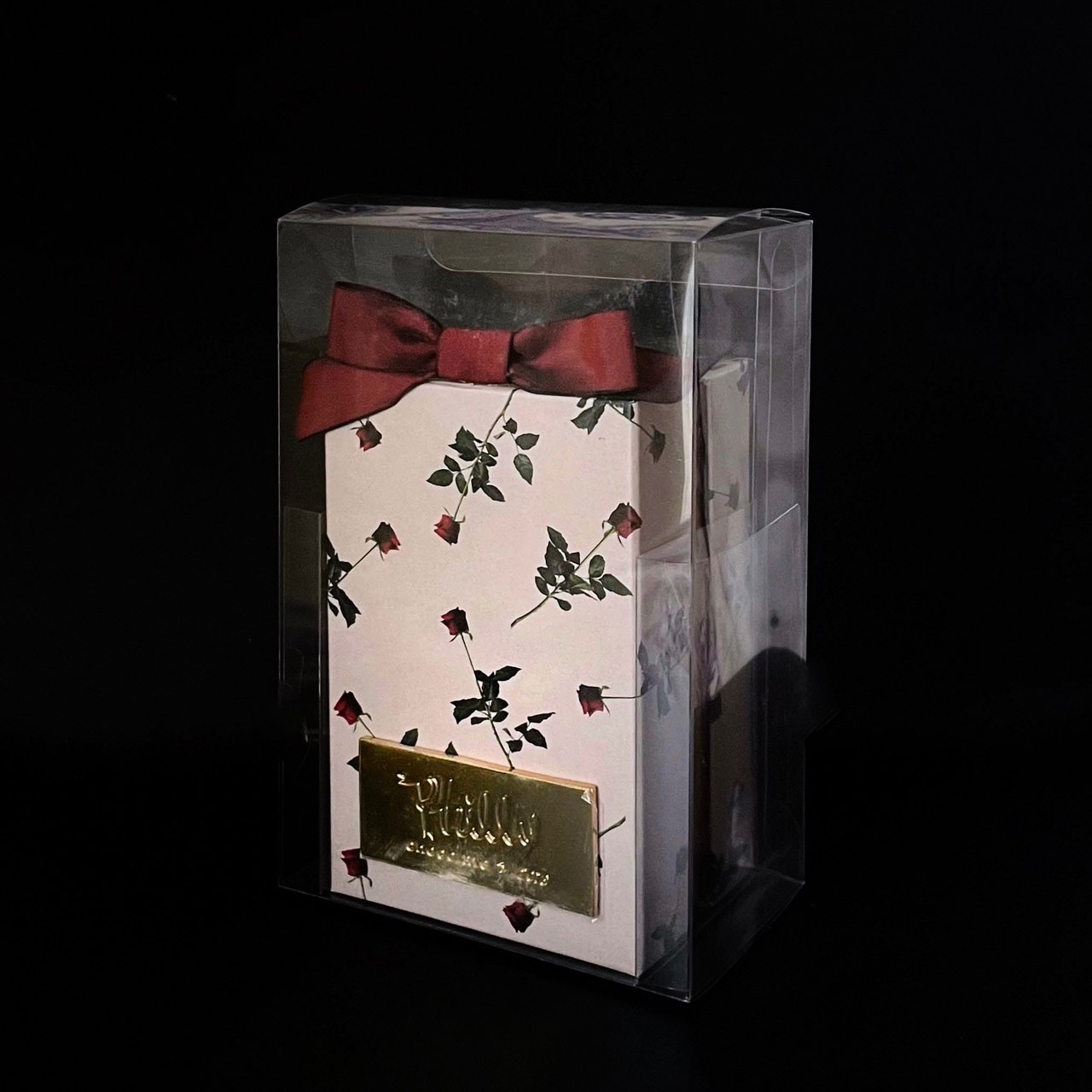 Rose Box(pink) お花のかたちのチョコレート