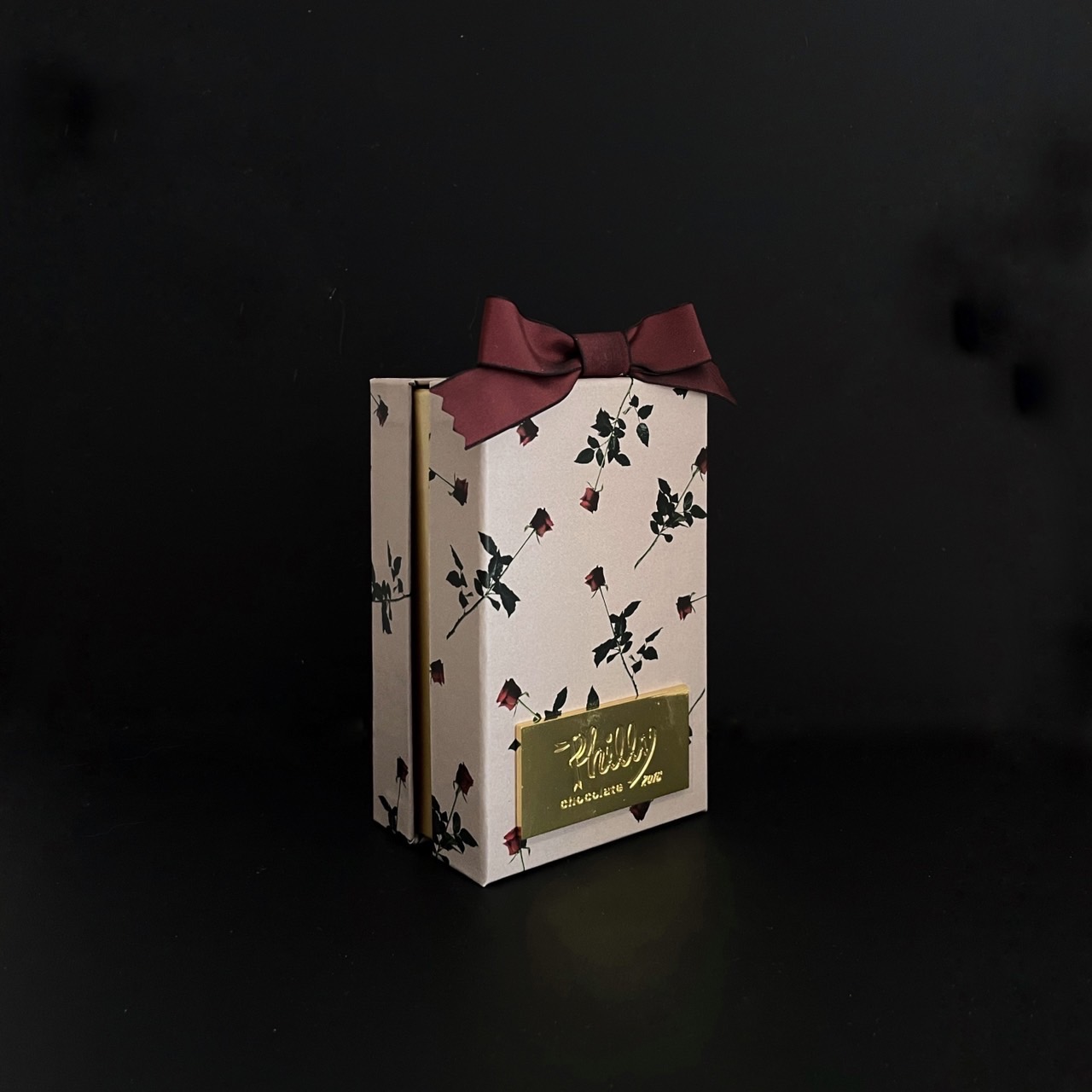 Rose Box(pink) お花のかたちのチョコレート