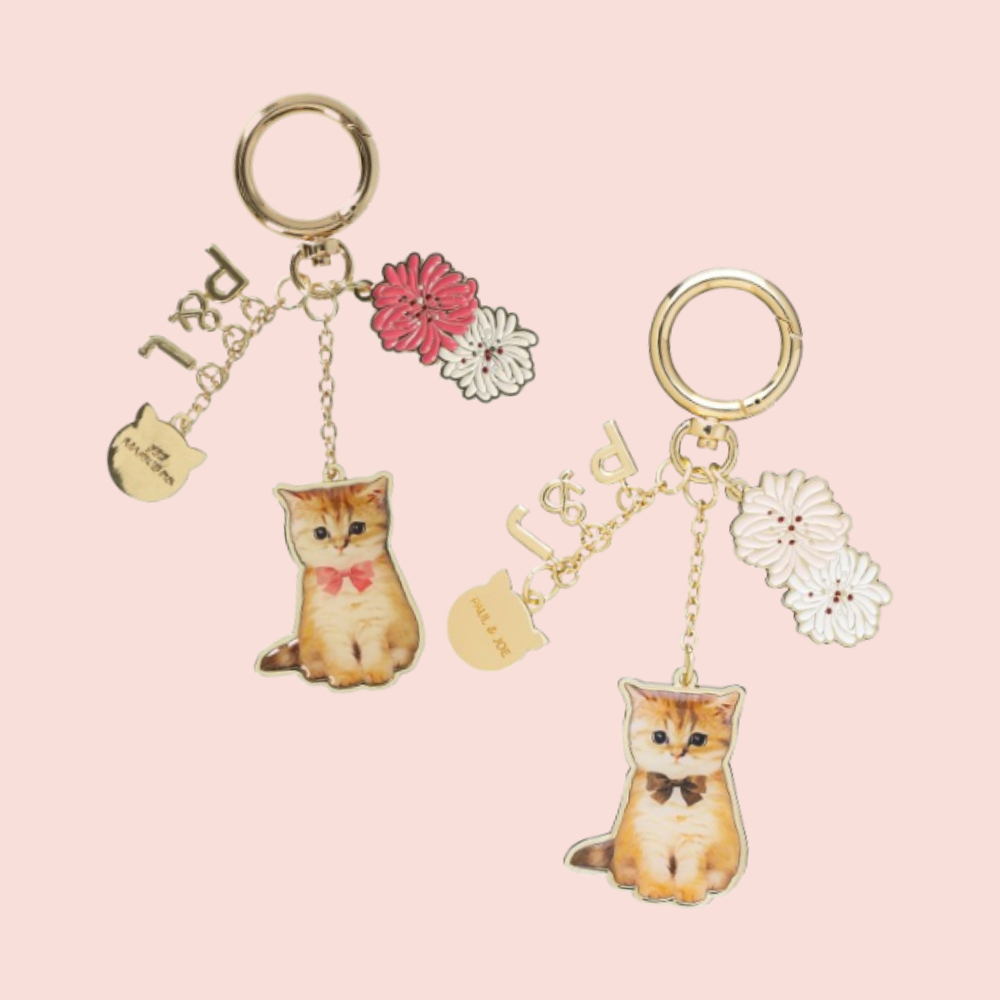 【可愛いBOX入り】おすましヌネットのキーリング