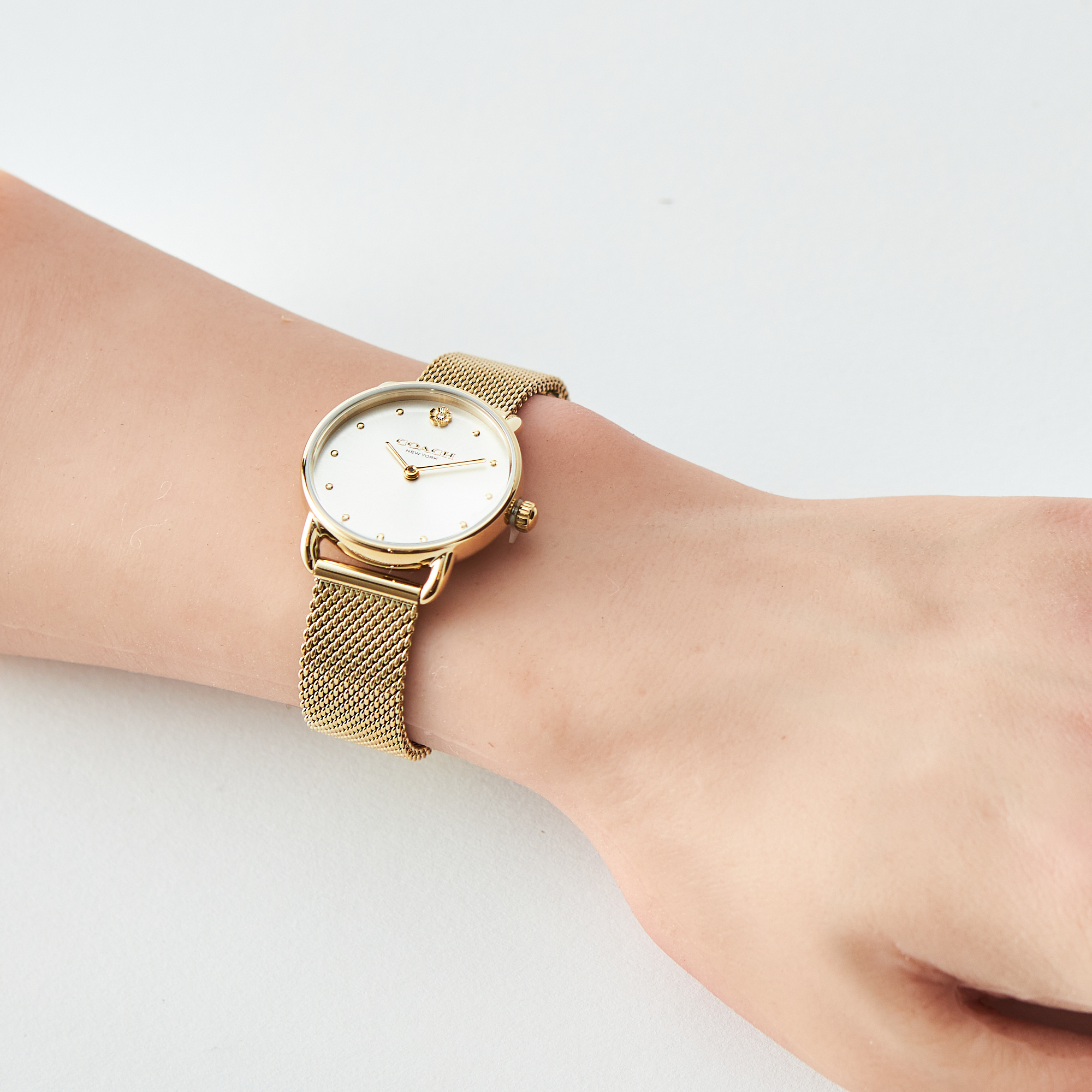 【レディース】エリオット 28mm GP ホワイト サンレイ メッシュ