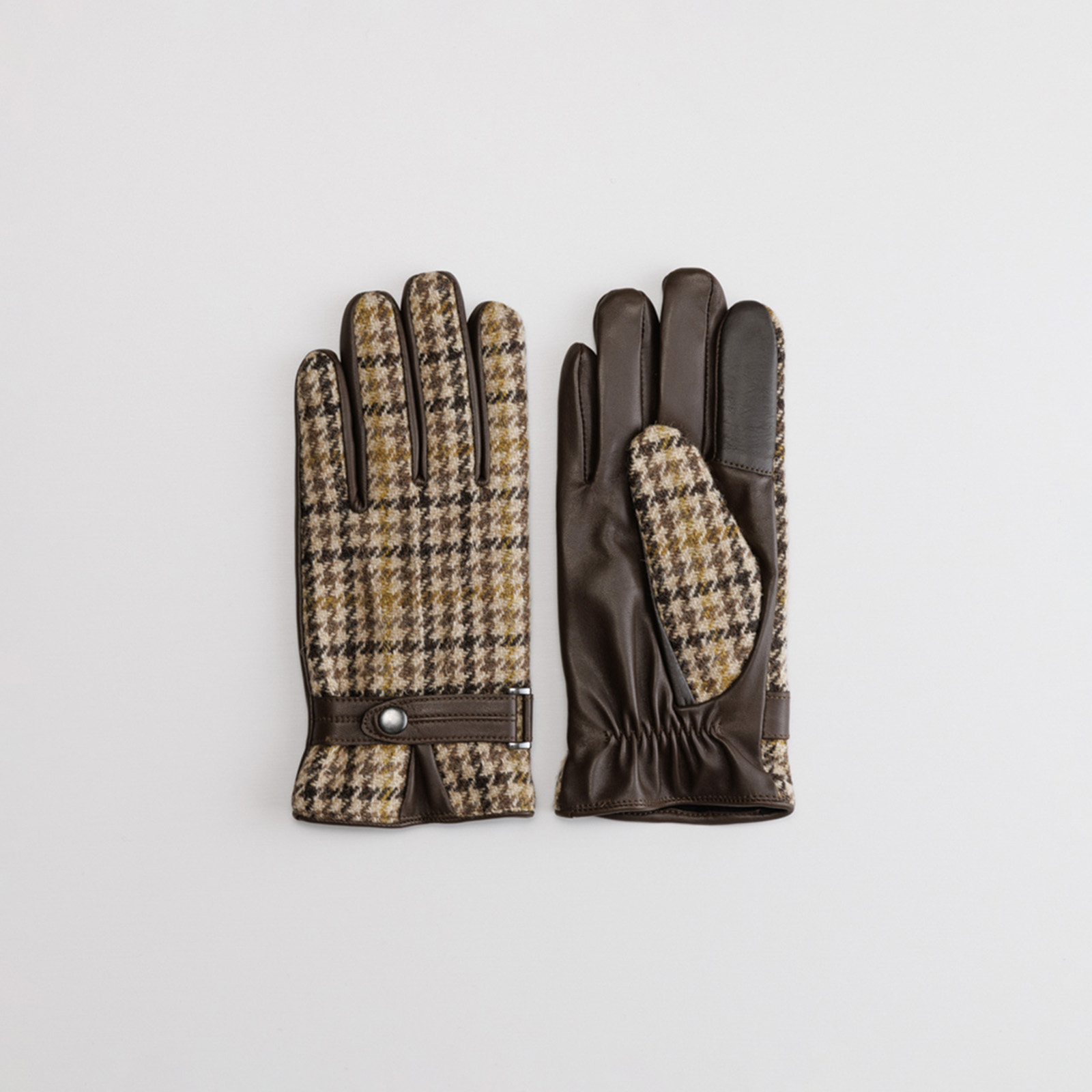 【ハリスツイード・MEN】選べるシャンパンハーフボトルと手袋セット