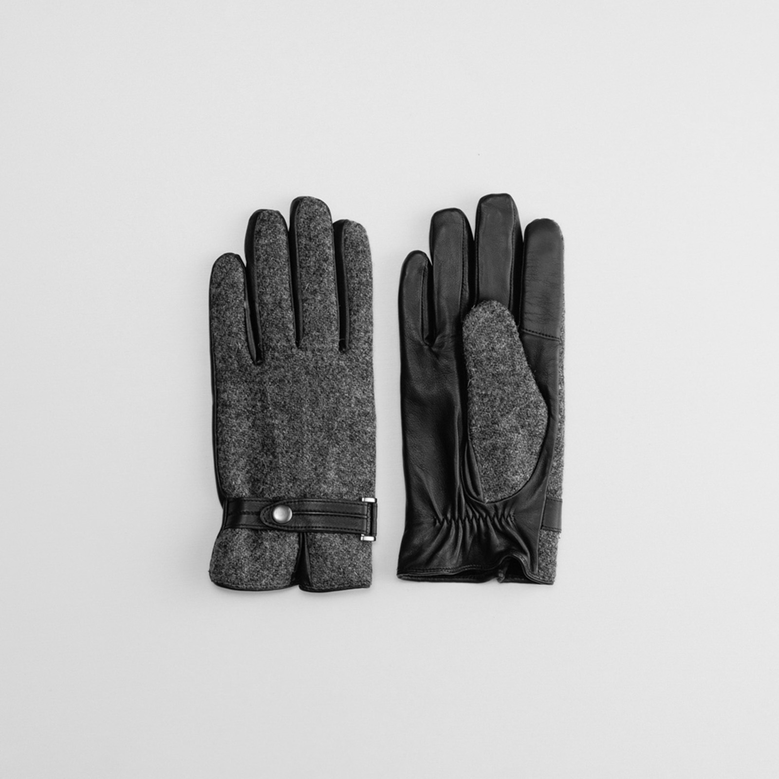 【ハリスツイード・MEN】選べるシャンパンハーフボトルと手袋セット