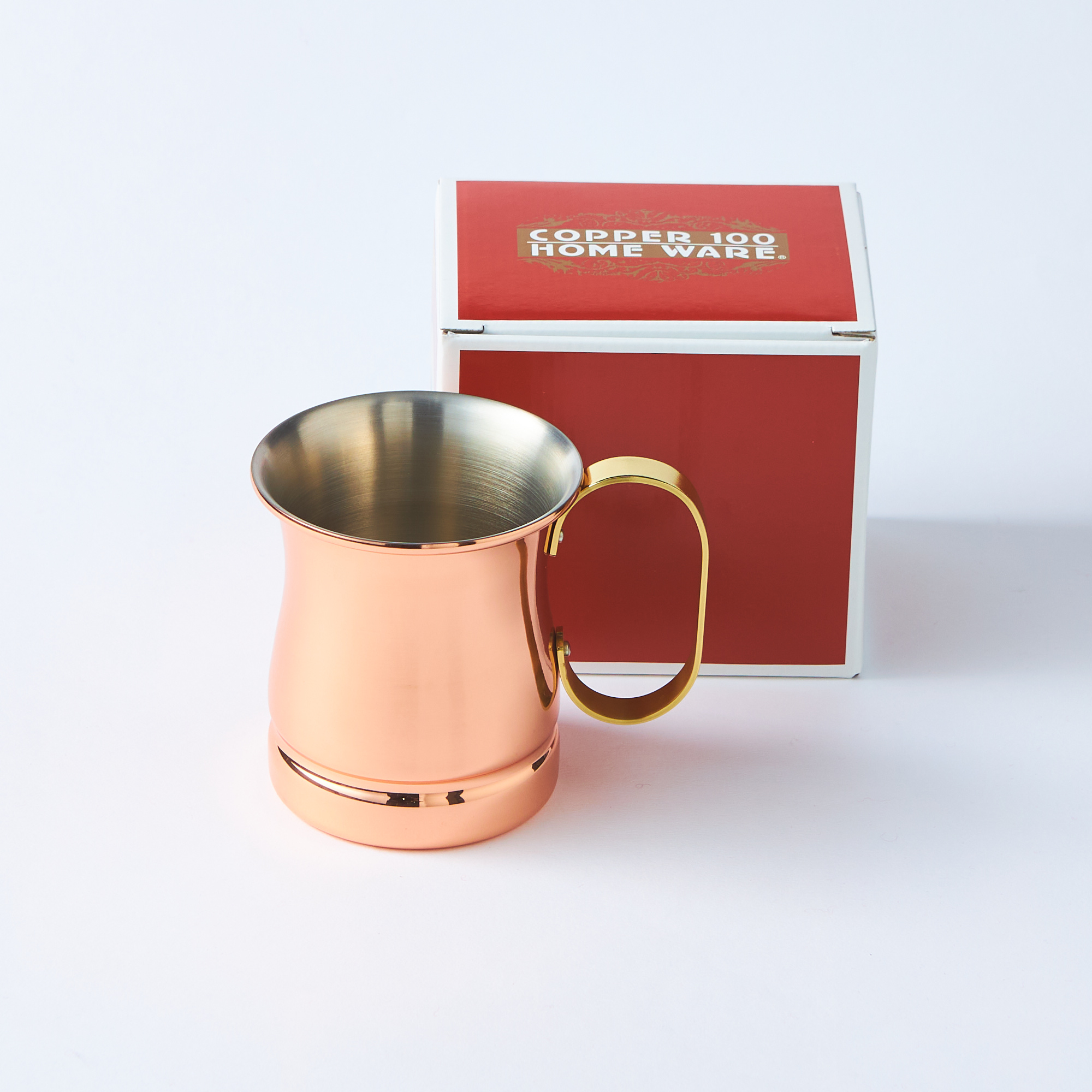 贅沢ビールと選べるレトロな純銅マグのセット