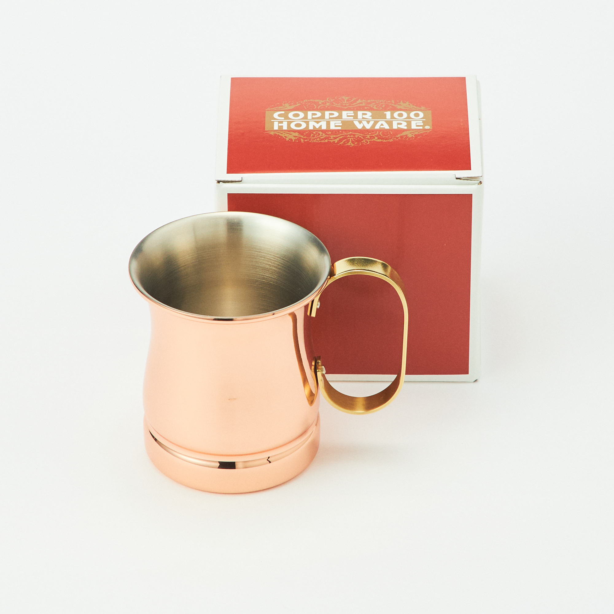 贅沢ビールと選べるレトロな純銅マグのセット