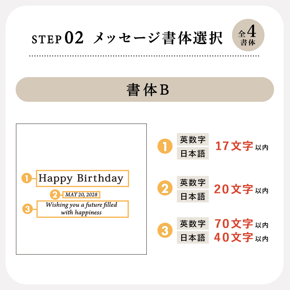 【２面フォトフレーム】バースデーアレンジ＂花だより＂