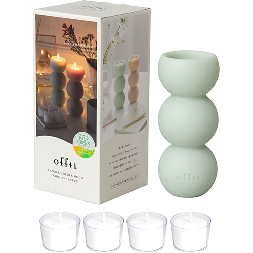 キャンドルホルダー モコ （キャンドル4個付）