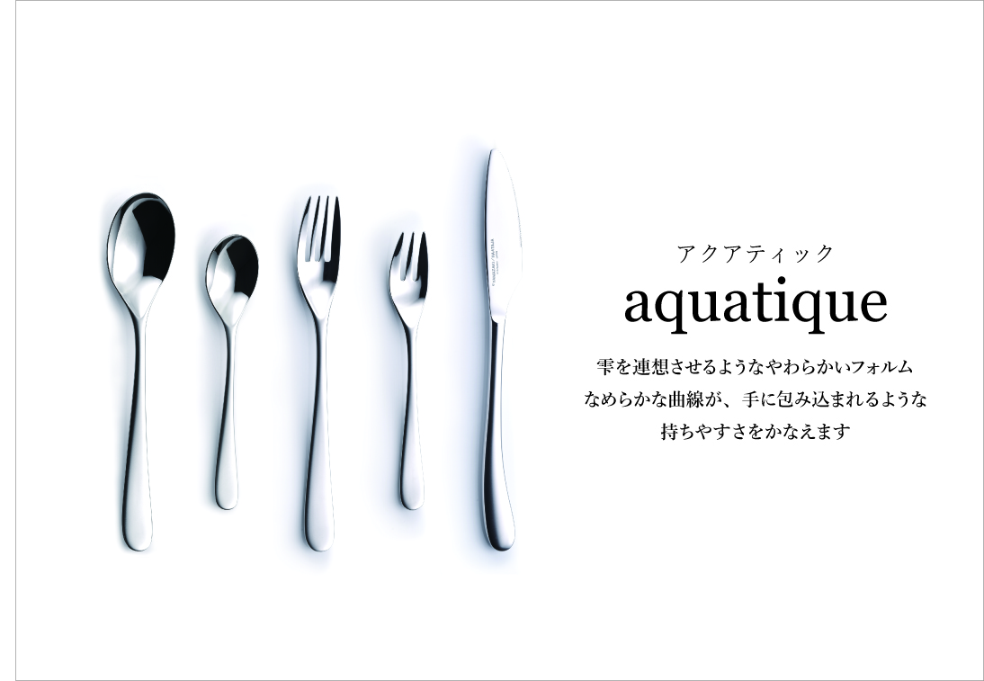 アクアティック(Bright)6pcsティースプーンセット