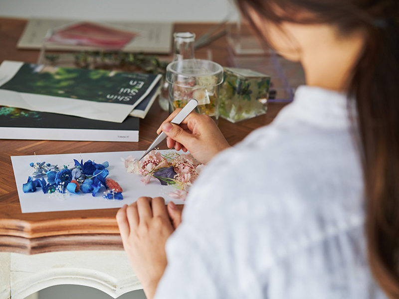 ハーバリウムBIRTH COLOR 誕生石