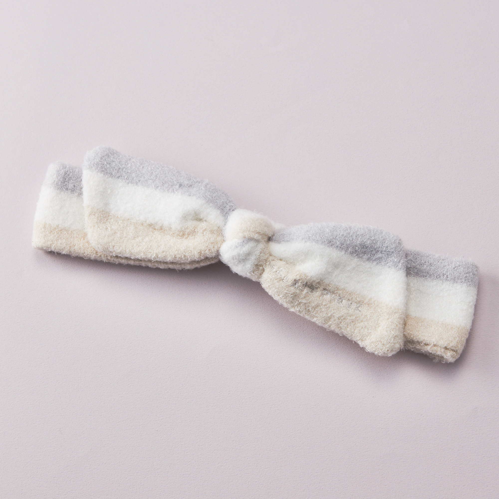 【WOMEN】ウォッシャブルスムーズィー3BDソックス＋ヘアバンド