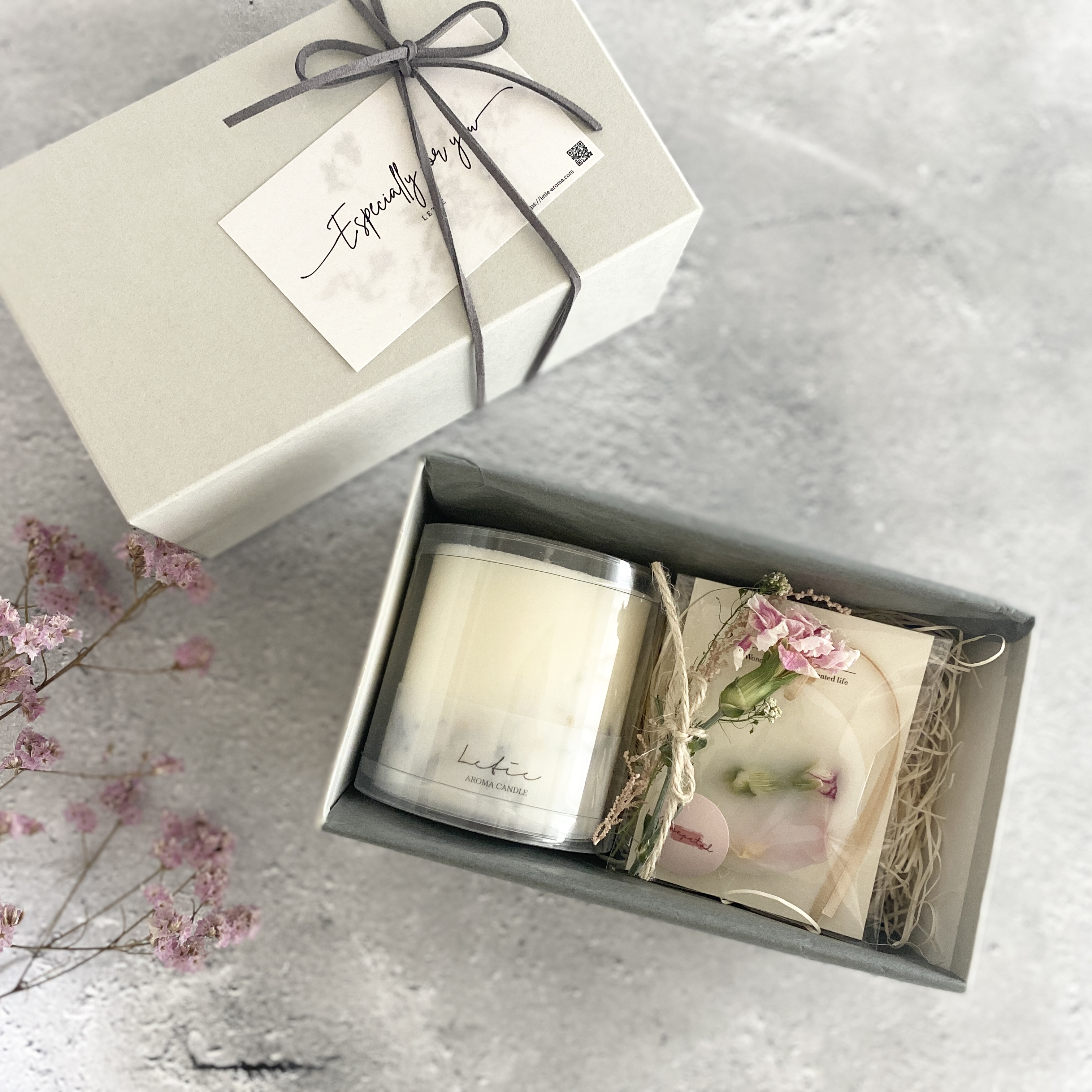 ボタニカルSOYアロマキャンドル&サシェセットS02 | Letie（レティ）の