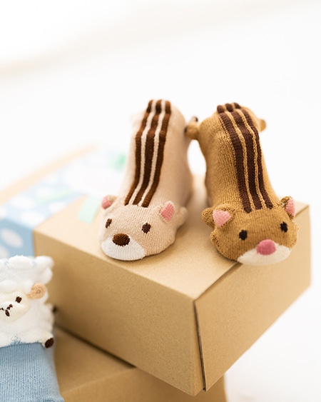 POP UP SOX シマリス2色セット