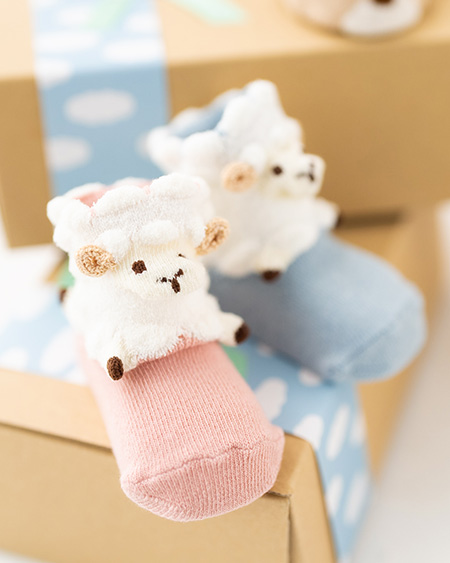 POP UP SOX ひつじ2色セット