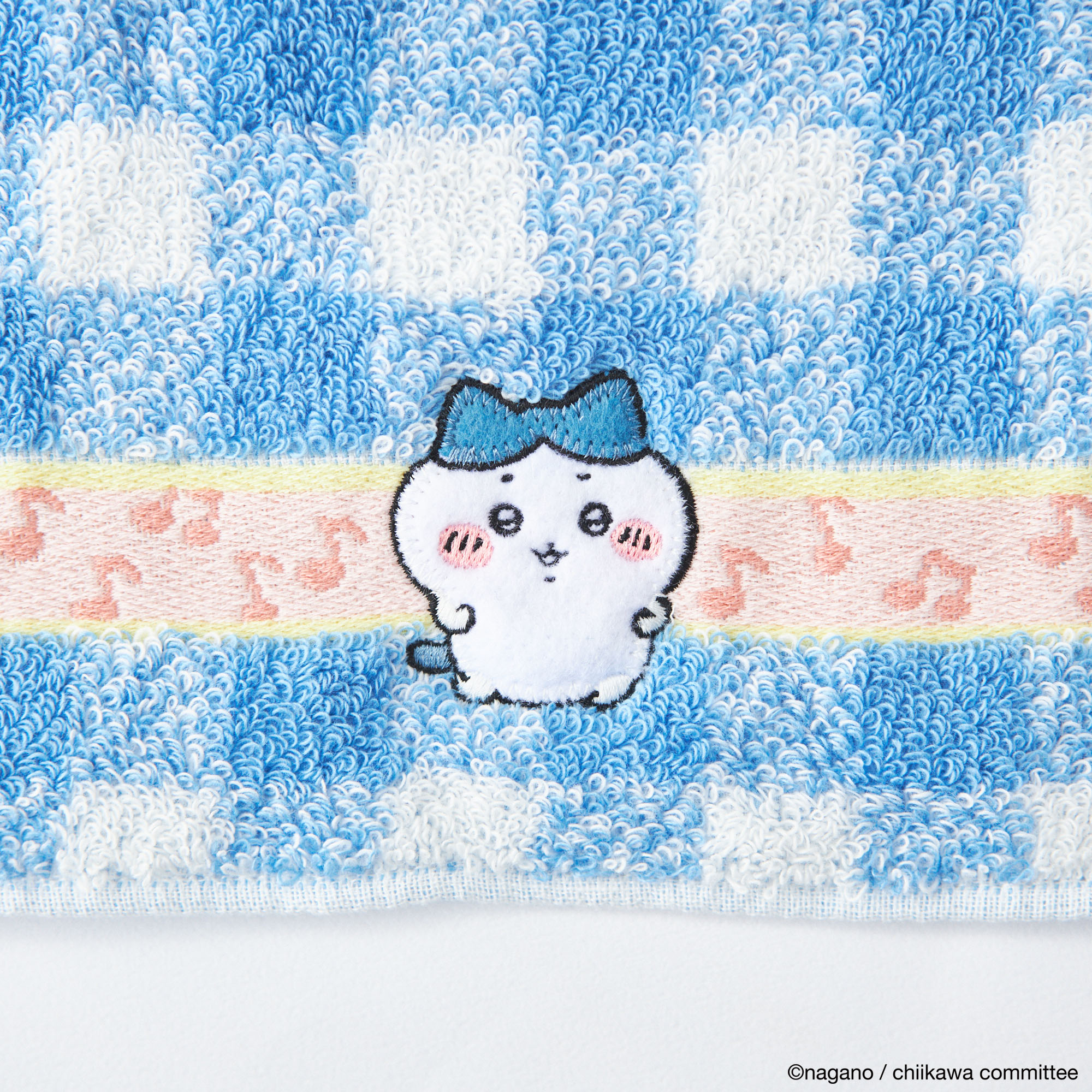 ちいかわ　タオルハンカチ　2枚セット（ブルー）