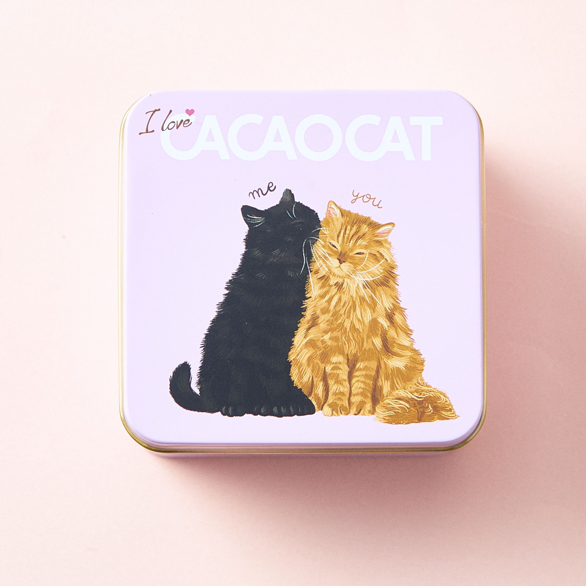 【期間限定】I love CACAOCAT缶　ミックス　6個入り　YOU&ME