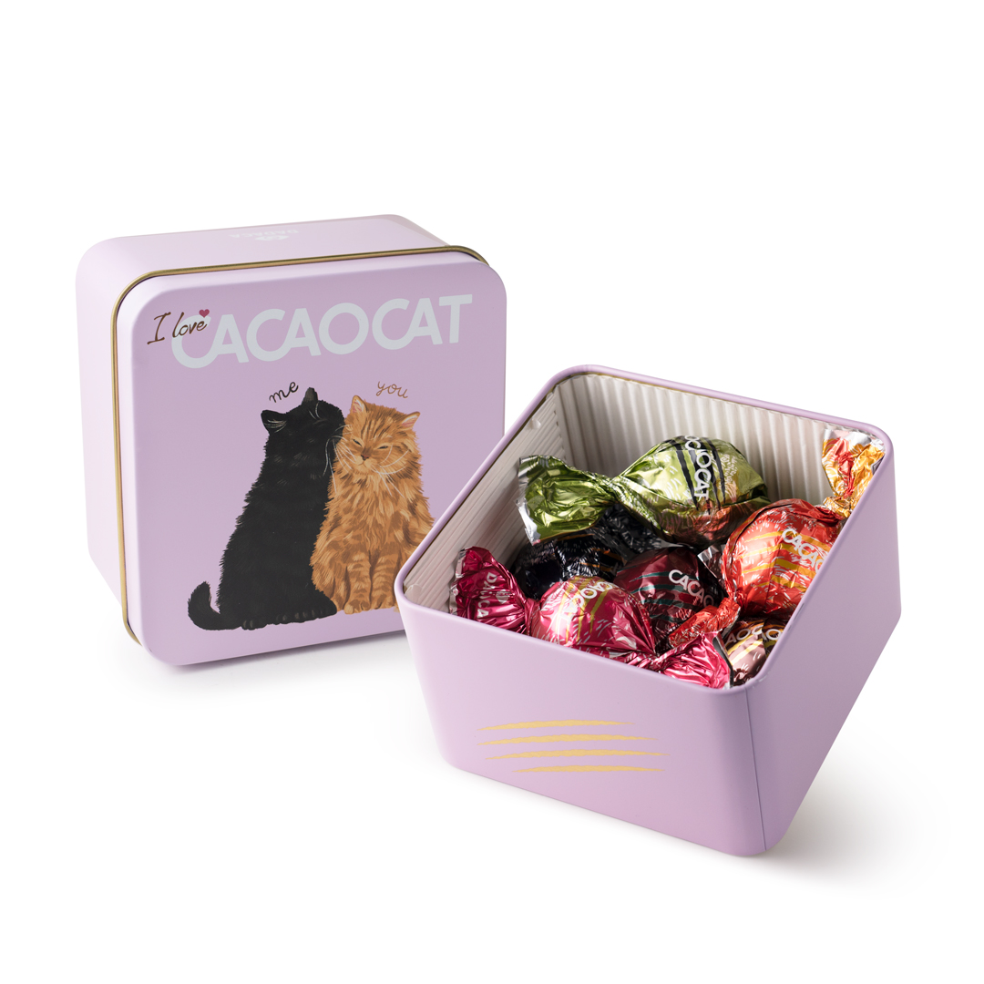【期間限定】I love CACAOCAT缶　ミックス　6個入り　YOU&ME