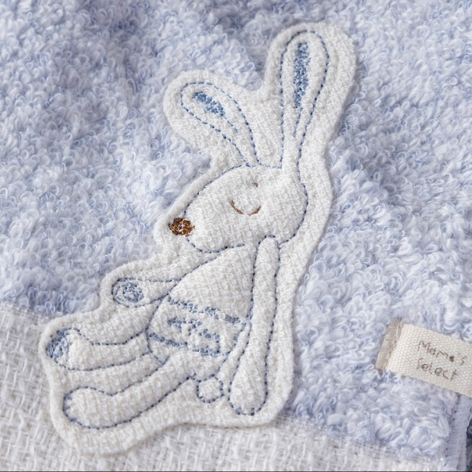 【出産祝い】DIsneyギフトカタログとkontexフード付きバスタオル&ハンカチセット